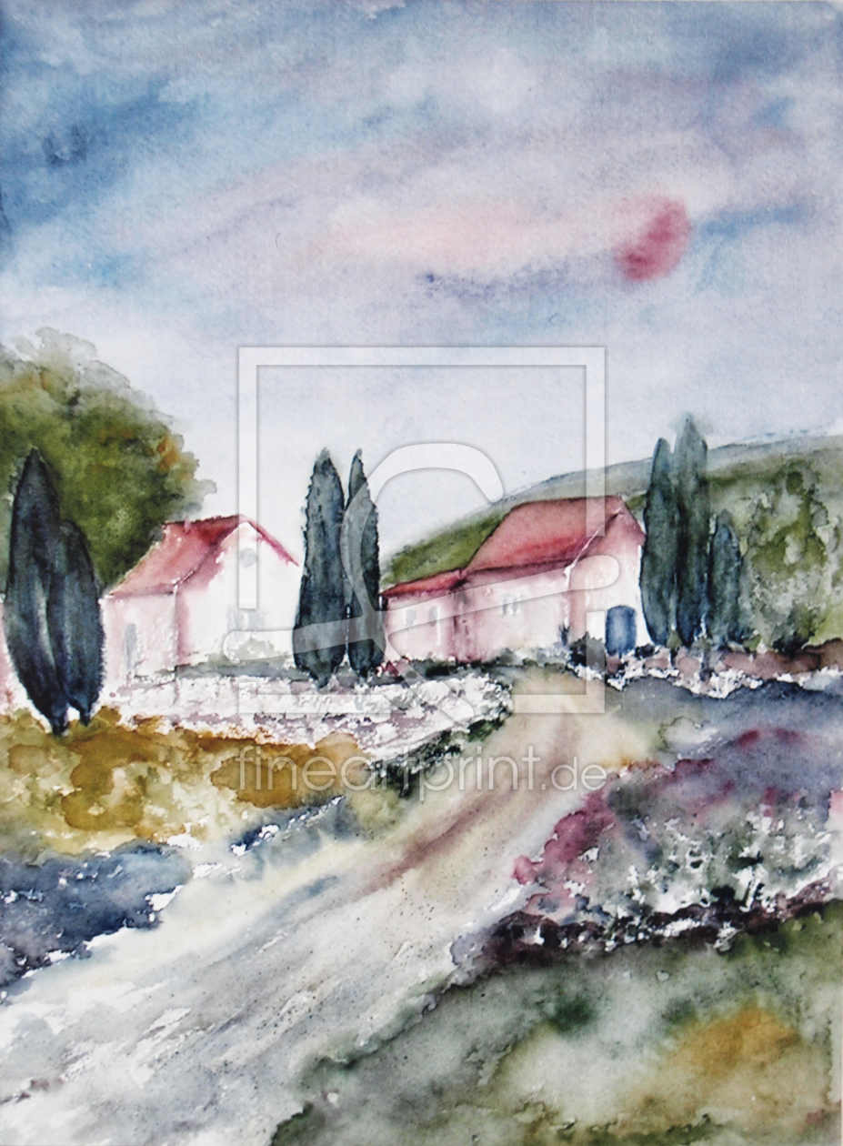 Bild-Nr.: 10148434 Landschaft Aquarell erstellt von Galerie-Fotoeffekt