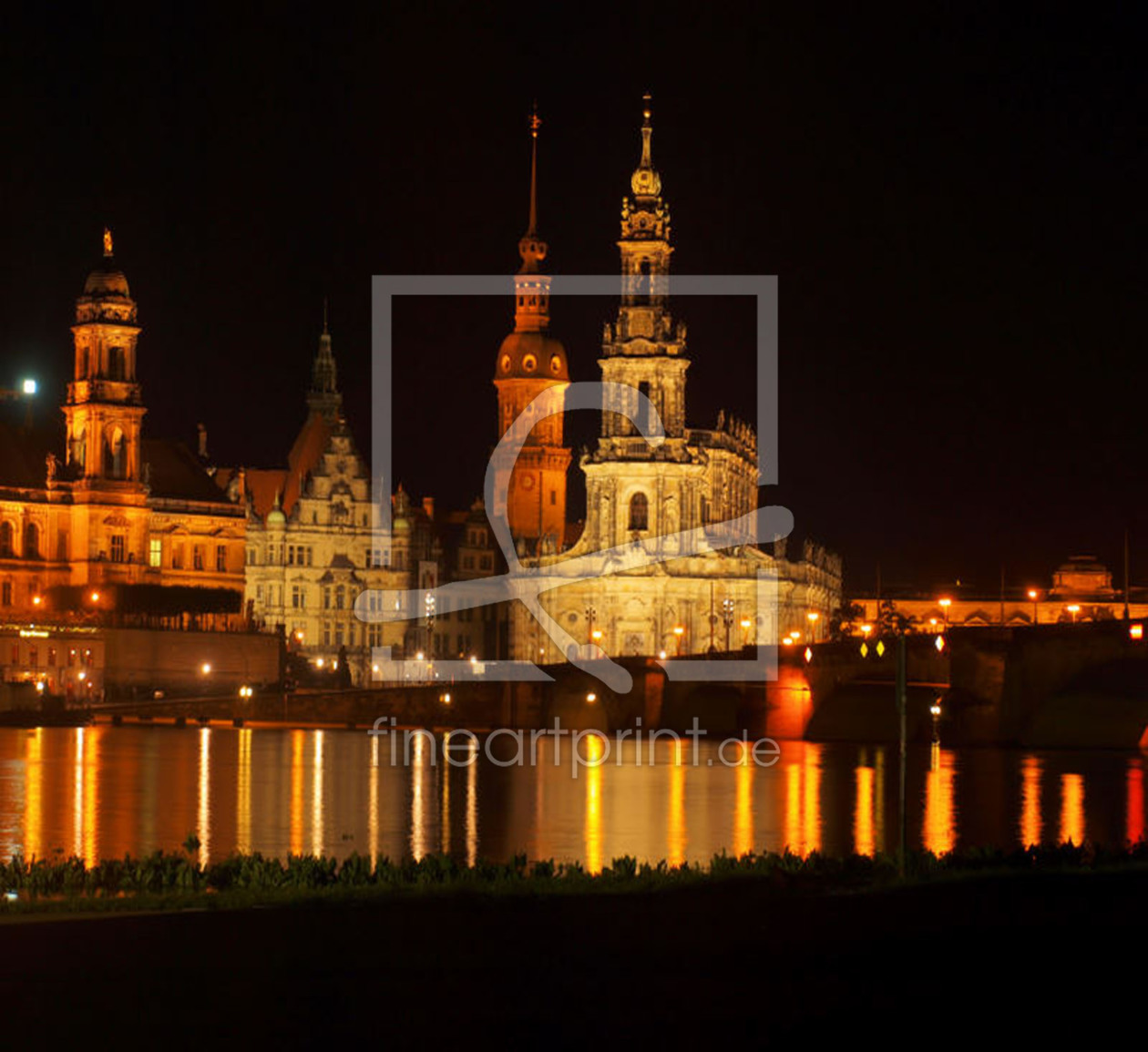 Bild-Nr.: 10149830 Dresden bei Nacht erstellt von wodan7