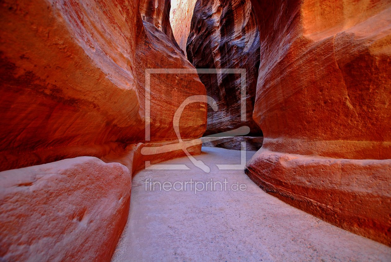 Bild-Nr.: 10152888 Der Petra-Siq erstellt von MrSpock