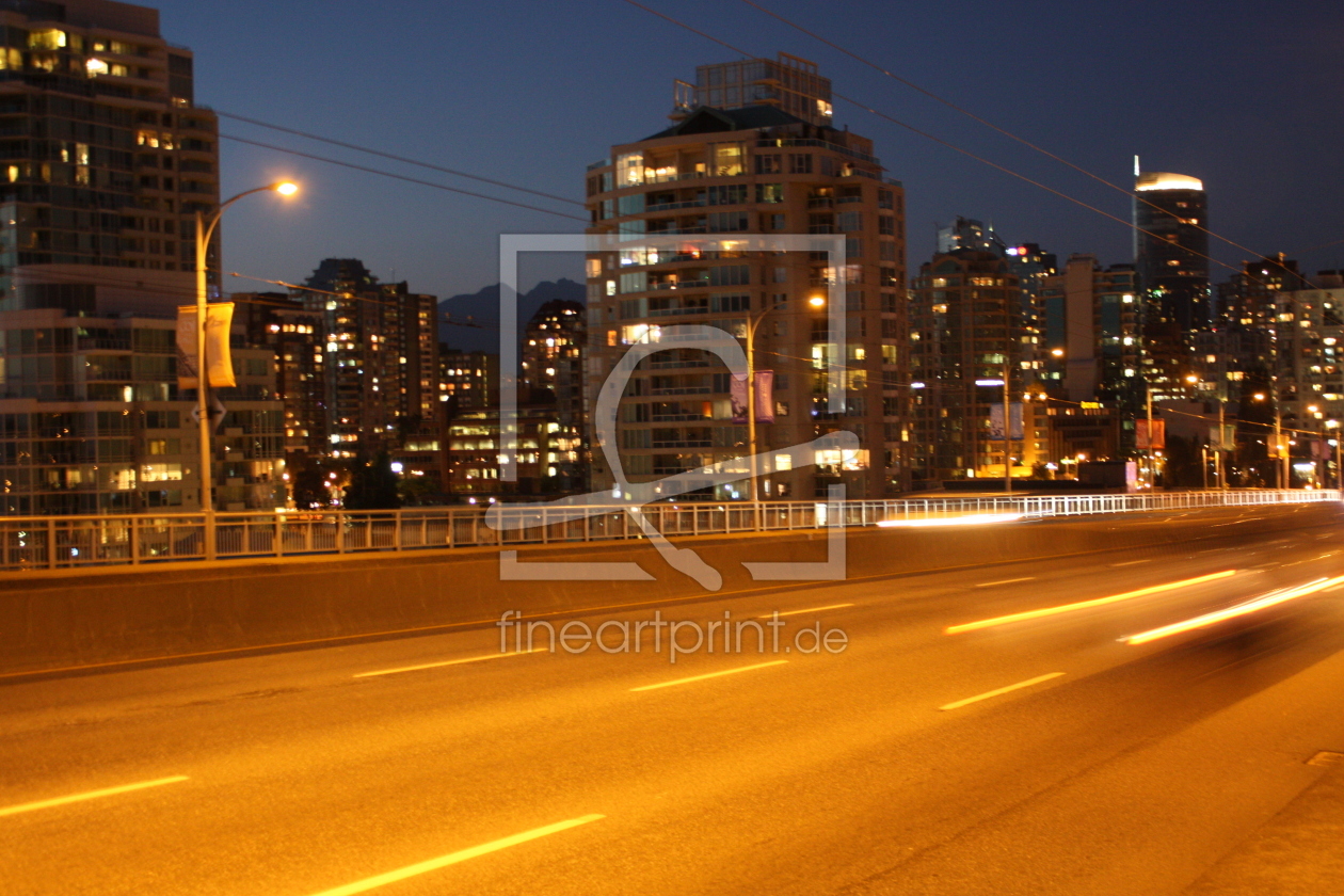 Bild-Nr.: 10153670 Vancouver bei Nacht erstellt von Josephine999