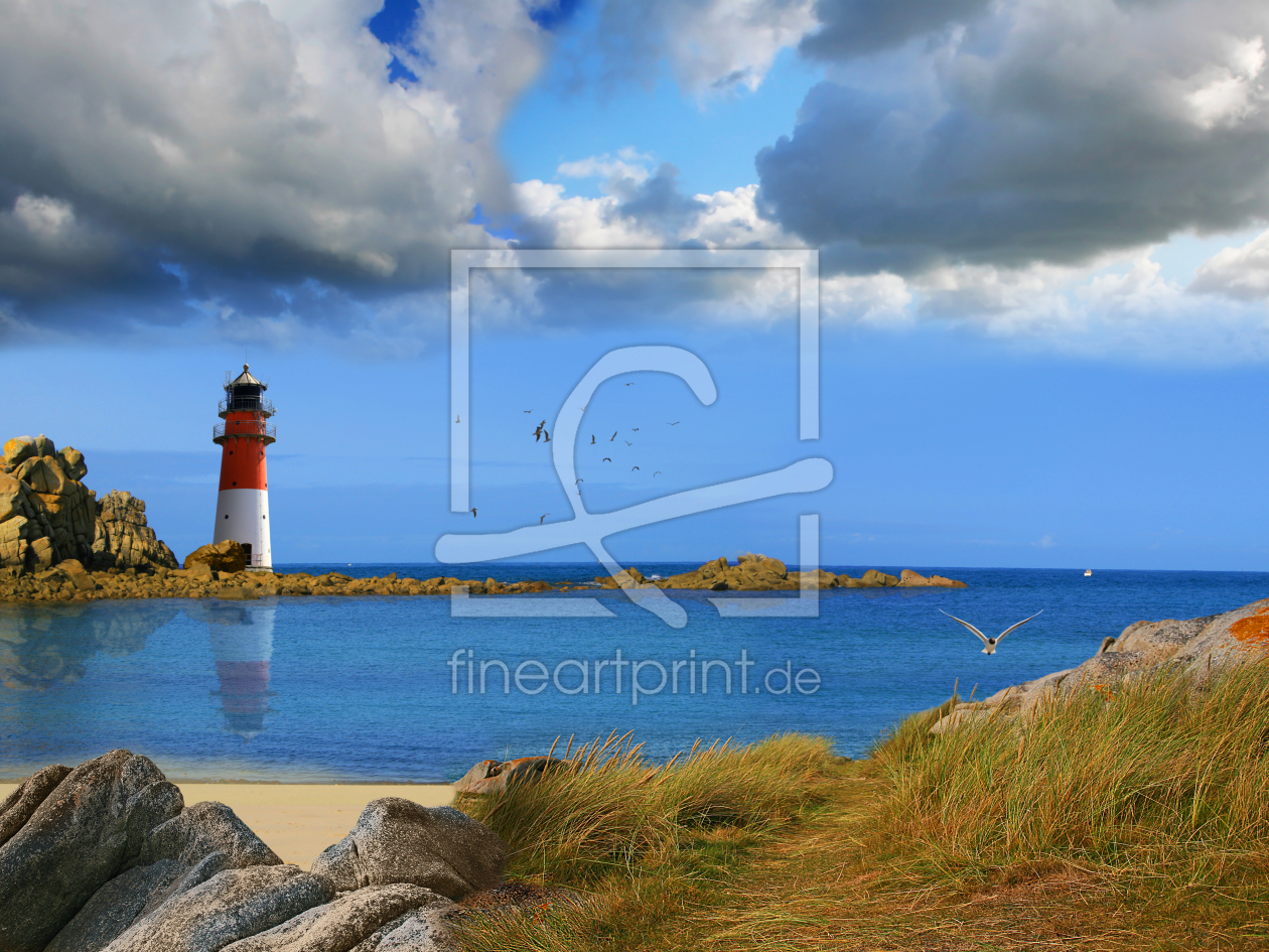 Bild-Nr.: 10153838 Küstenblick mit Leuchtturm erstellt von Mausopardia