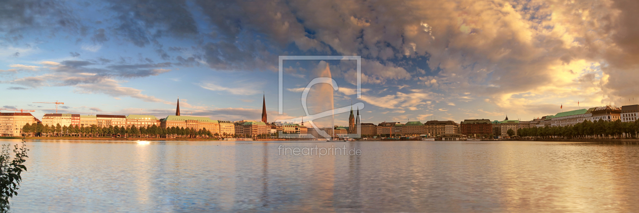 Bild-Nr.: 10158638 Alsterpanorama (groß) erstellt von FotoDeHRO