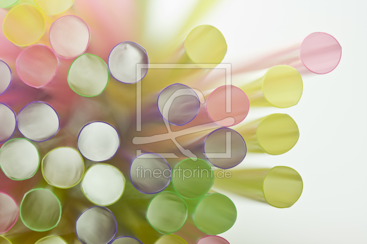 Bild-Nr.: 10163927 Trinkhalme Farbenspiel im Durchlicht erstellt von lightart
