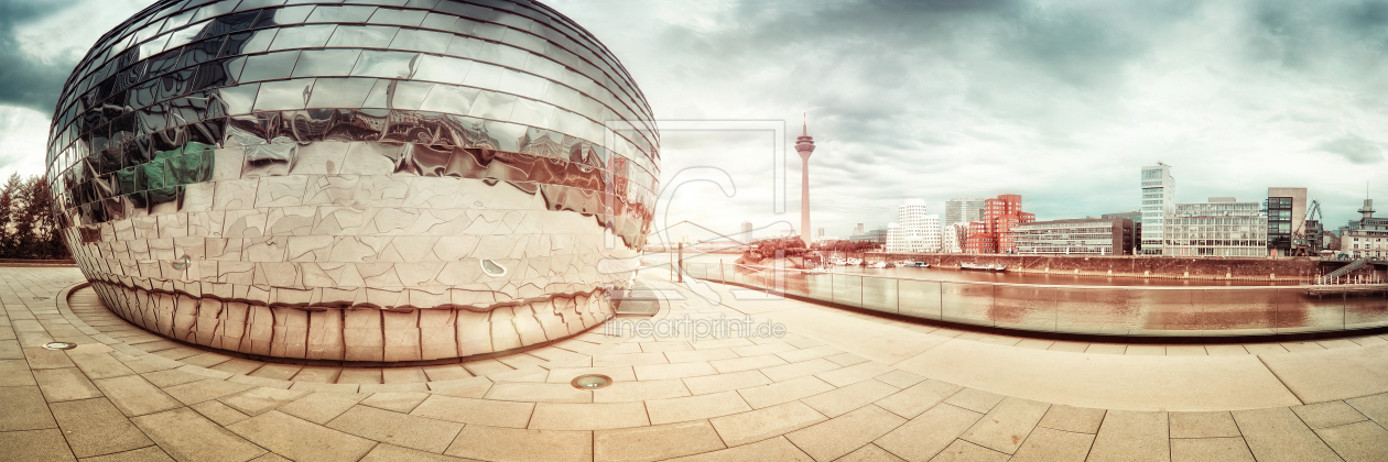 Bild-Nr.: 10169261 Düsseldorf Medienhafen Panorama erstellt von Frank Wächter