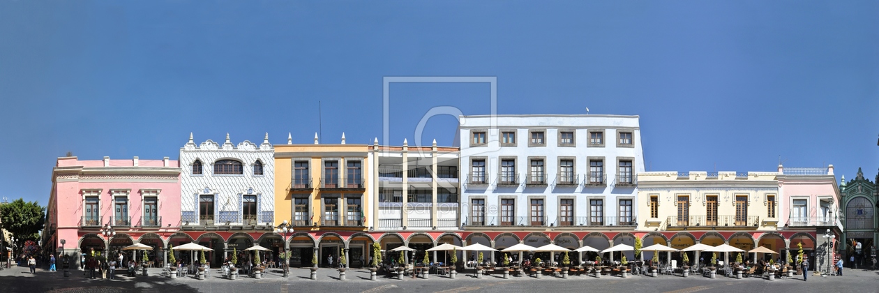 Bild-Nr.: 10171883 Puebla - Zocalo Strassenpanorama erstellt von PanoramaStreetline