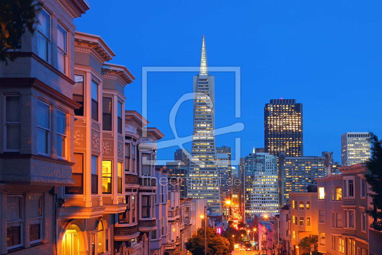 Bild-Nr.: 10174687 San Francisco at night erstellt von usafan