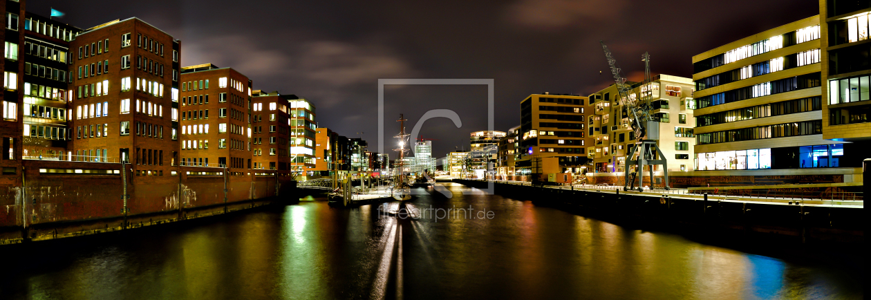 Bild-Nr.: 10179055 Hafencity bei Nacht erstellt von Nordbilder