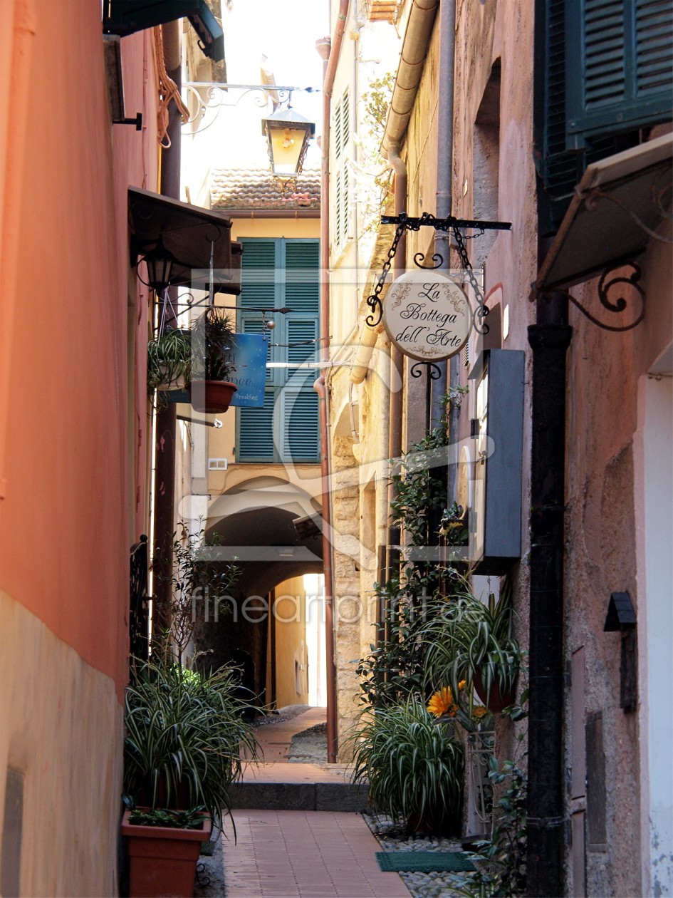 Bild-Nr.: 10183761 ligurische Gasse (Cervo) erstellt von Ralf Nemeth