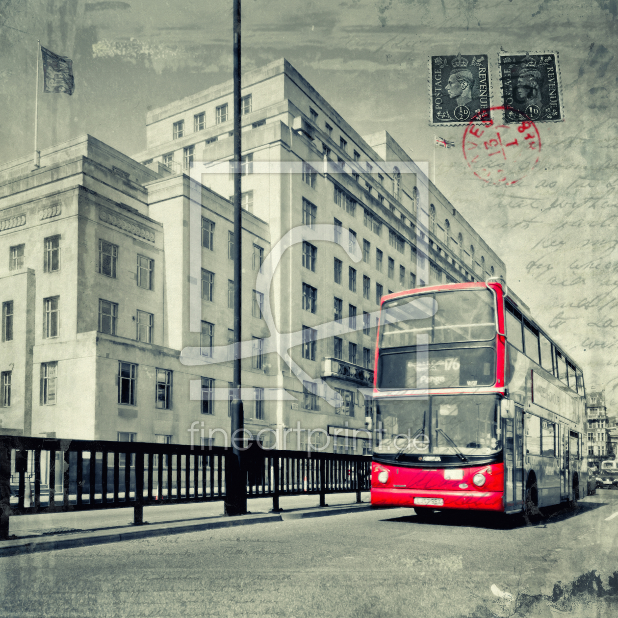 Bild-Nr.: 10186249 Postcard From London | 02 erstellt von Frank Wächter