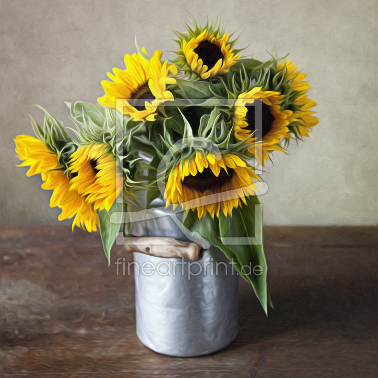 Bild-Nr.: 10199125 Stilleben mit Sonnenblumen erstellt von Nailia Schwarz