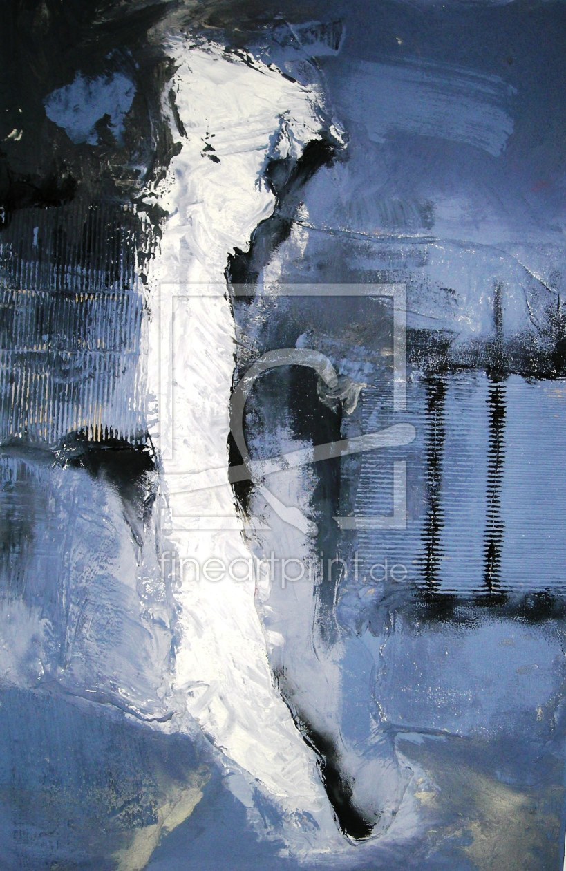 Bild-Nr.: 10200945 Abstrakt in blauschwarz erstellt von Walli Gutmann