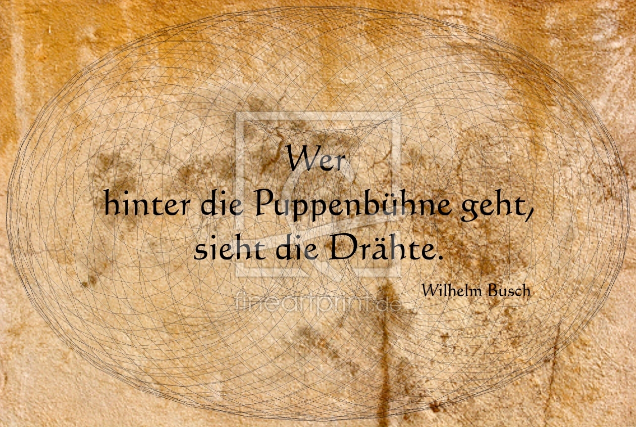 Bild-Nr.: 10203849 Wer hinter die Puppenbühne geht ... erstellt von Heike Hultsch