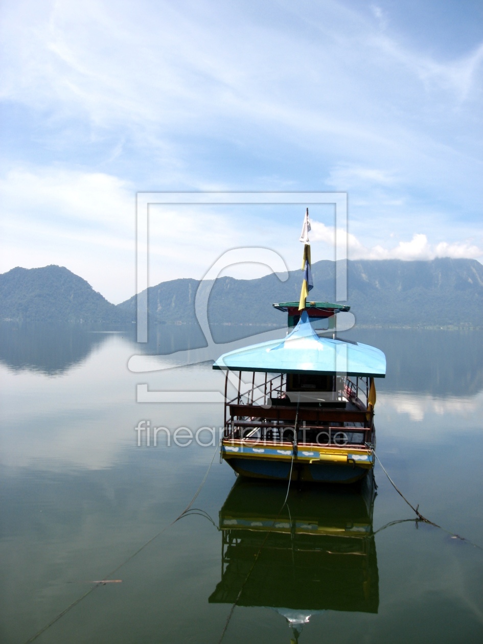 Bild-Nr.: 10211135 Boot auf dem Danau Maninjau erstellt von firefly76