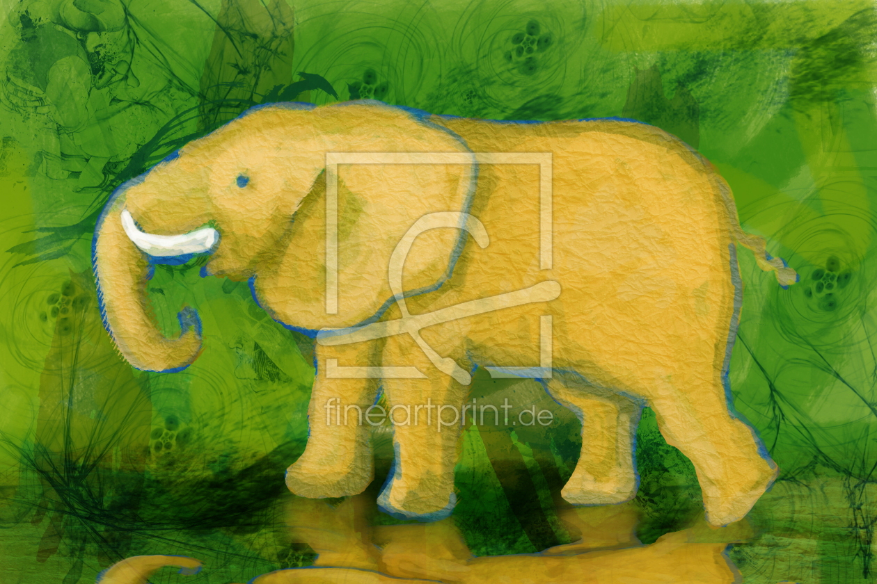 Bild-Nr.: 10212913 Elephant Doodle erstellt von Claudia Pflicke