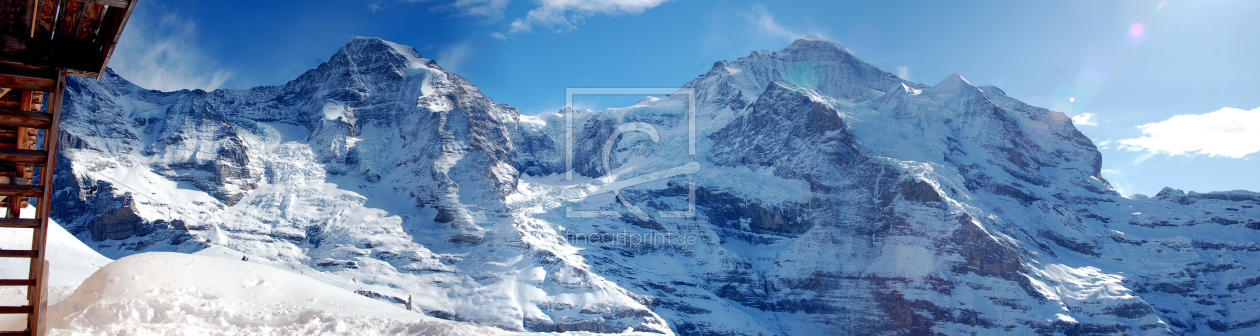 Bild-Nr.: 10216055 Panorama Mönch und Jungfrau erstellt von Bettina Schnittert