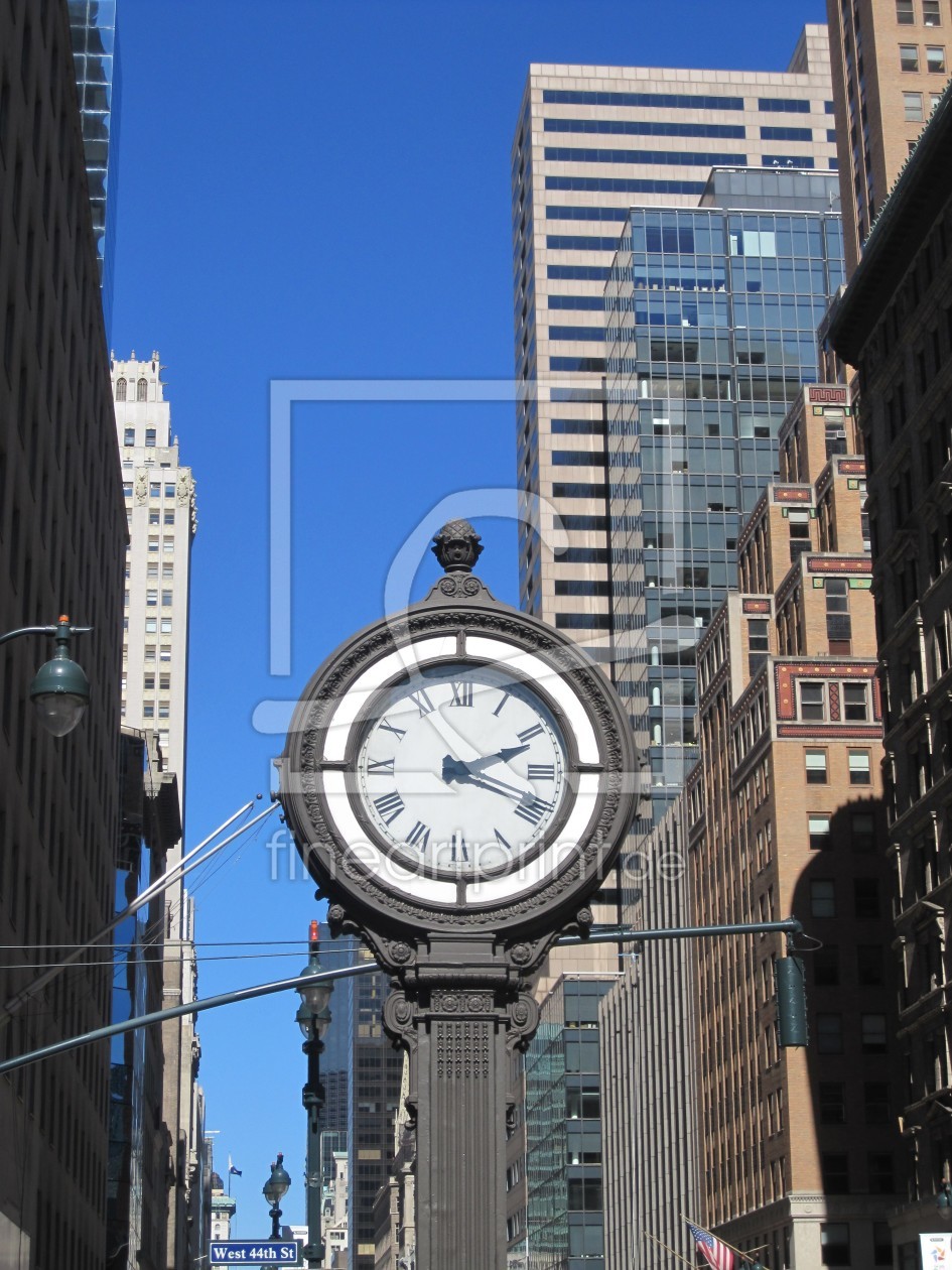 Bild-Nr.: 10220735 New York Clock erstellt von k-habermann