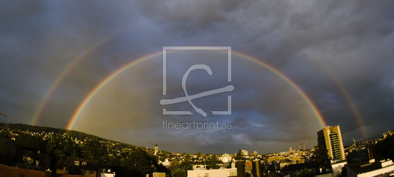 Bild-Nr.: 10225473 Rainbow over Zurich erstellt von Christian Kobi