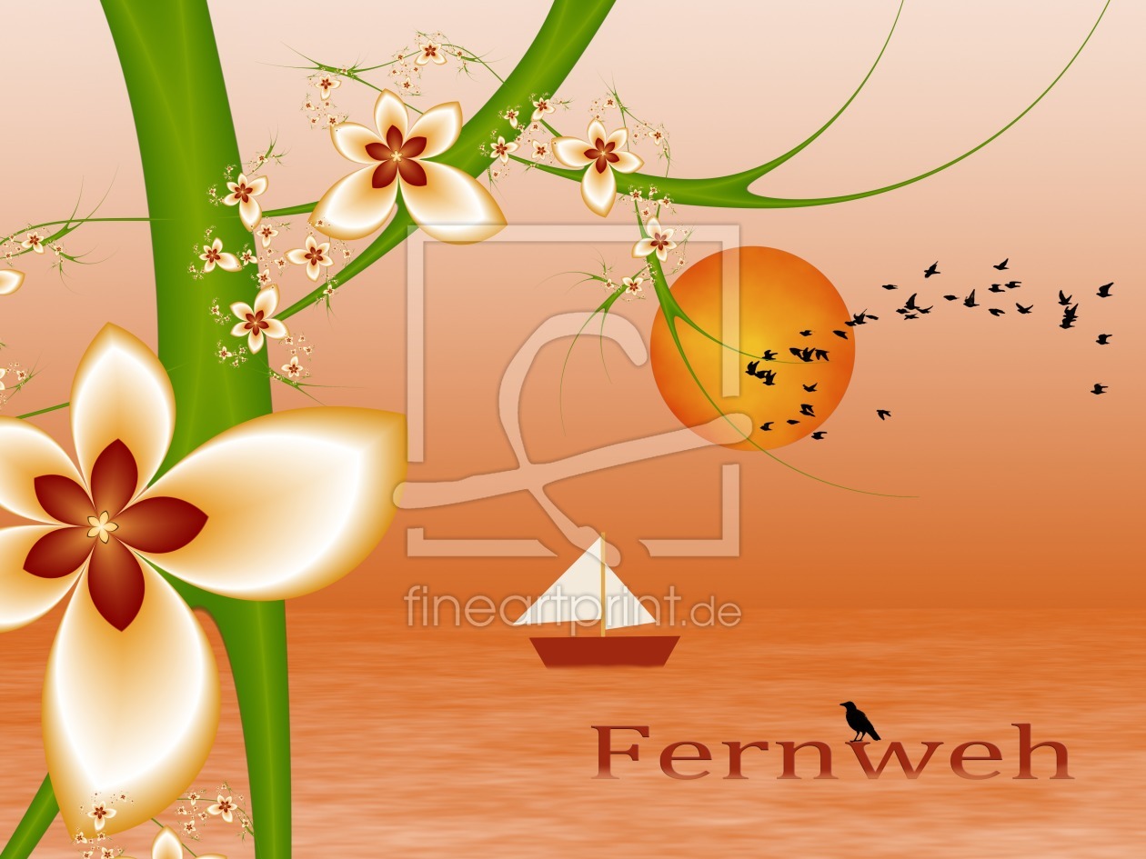 Bild-Nr.: 10237449 Fernweh erstellt von gabiw-art