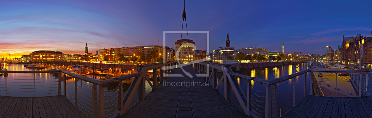Bild-Nr.: 10260849 Panorama Hamburg erstellt von Klaus Kehrls