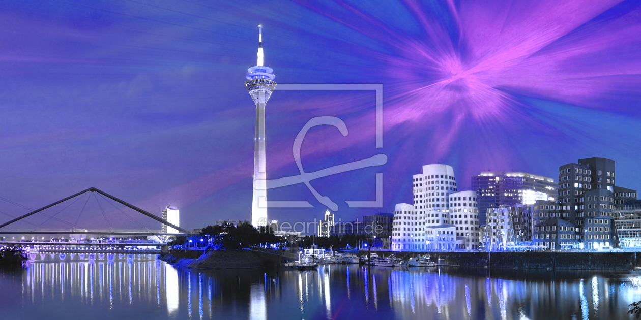Bild-Nr.: 10264237 Düsseldorf Skyline erstellt von Galerie-Fotoeffekt