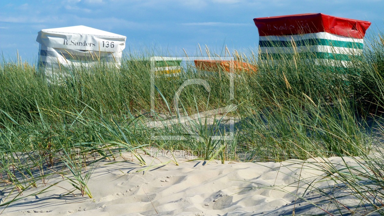 Bild-Nr.: 10269639 Dünen und Strandzelte erstellt von Reinhold Adscheid