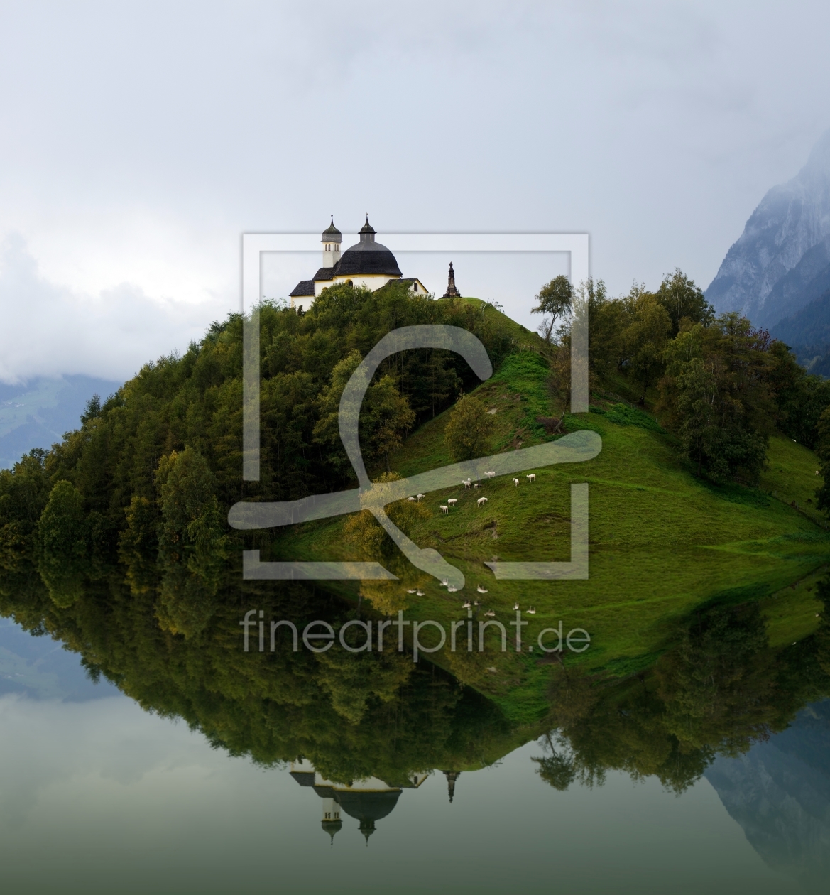 Bild-Nr.: 10269901 TIROL im  Herbst, Kalvarienberg Arzl,Inntal erstellt von wompus