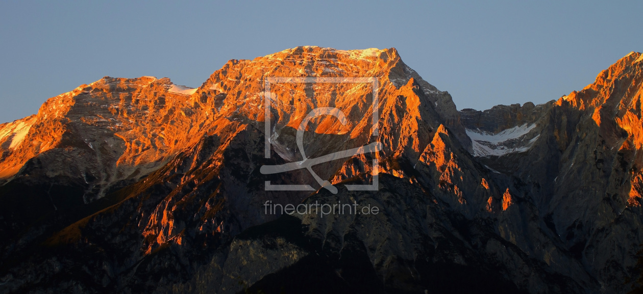 Bild-Nr.: 10272311 Tirol - Karwendel in der Abendsonne II Bild-Nr.: 10272311 Tirol - Karwendel in der Abendsonne II erstellt von wompus