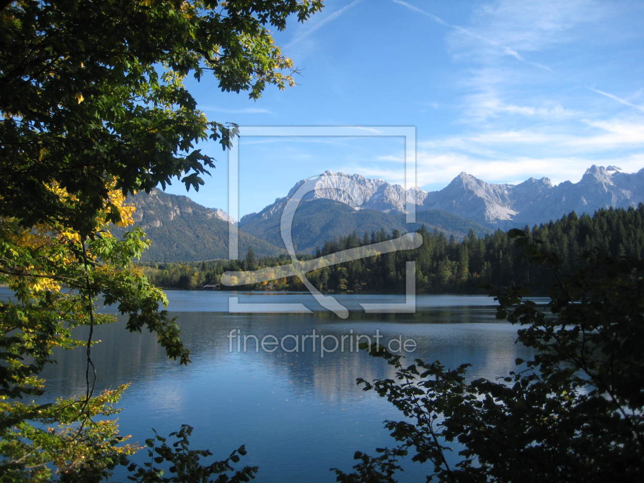 Bild-Nr.: 10274017 Herbstbeginn am Bramsee erstellt von lapera