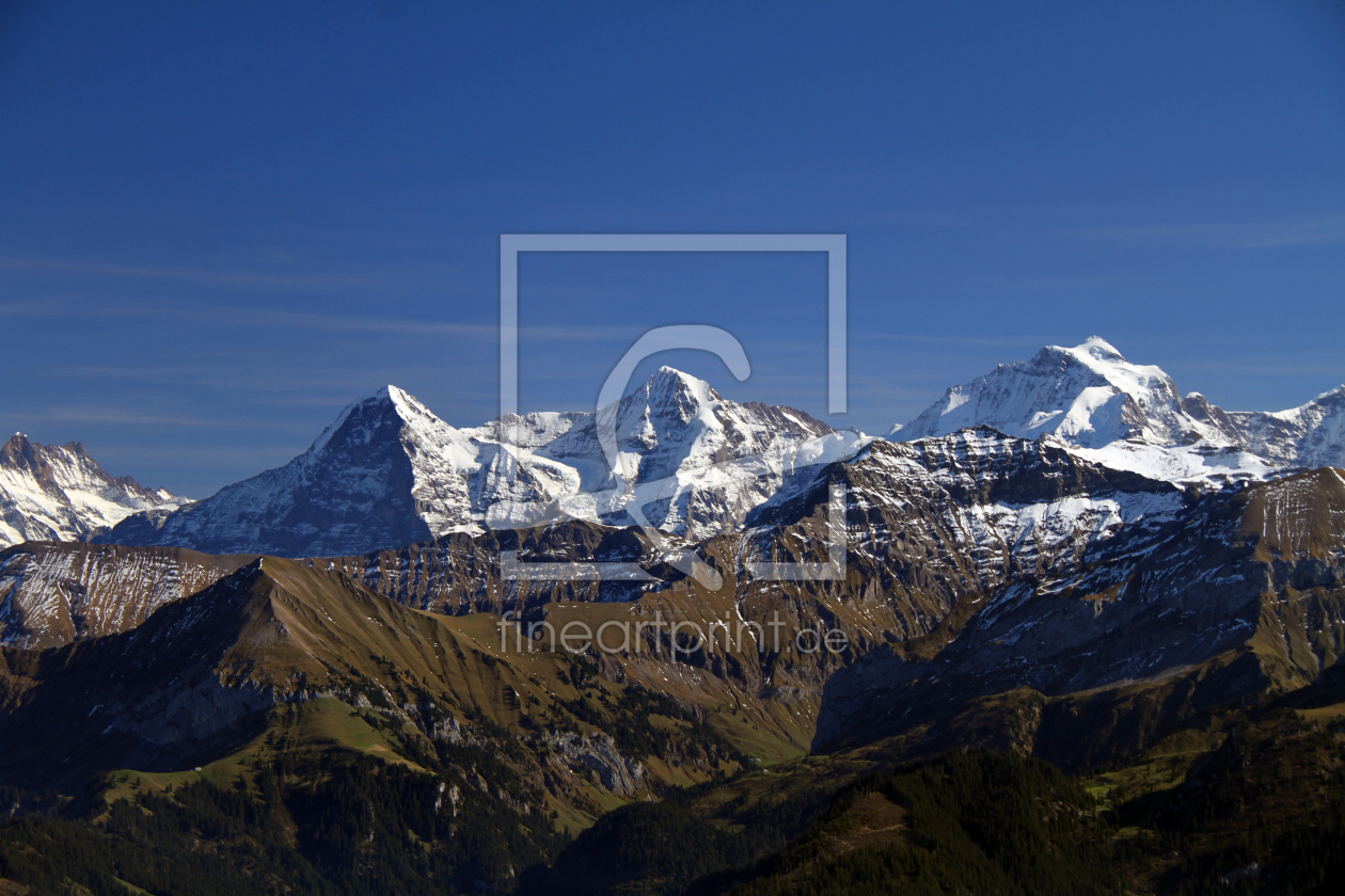 Bild-Nr.: 10278555 Eiger, Mönch und Jungfrau erstellt von Gerhard Albicker