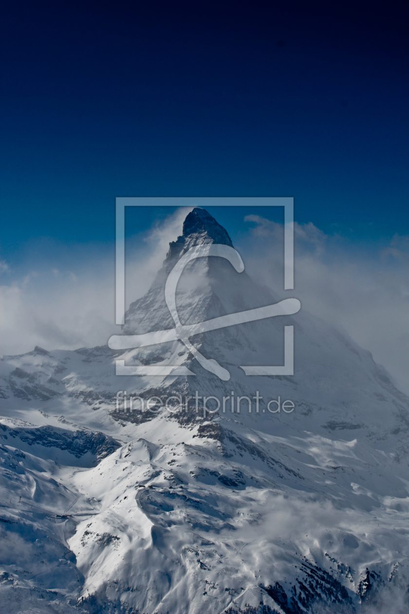 Bild-Nr.: 10280403 Matterhorn im Nebel erstellt von emanoo