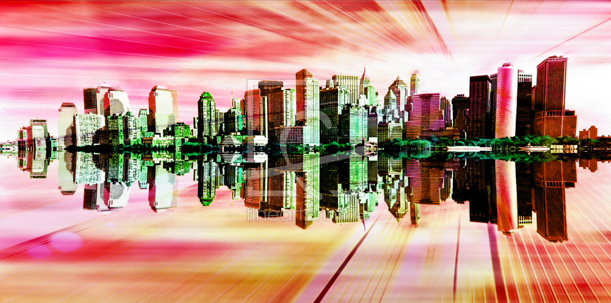Bild-Nr.: 10283783 Skyline - New York erstellt von Galerie-Fotoeffekt
