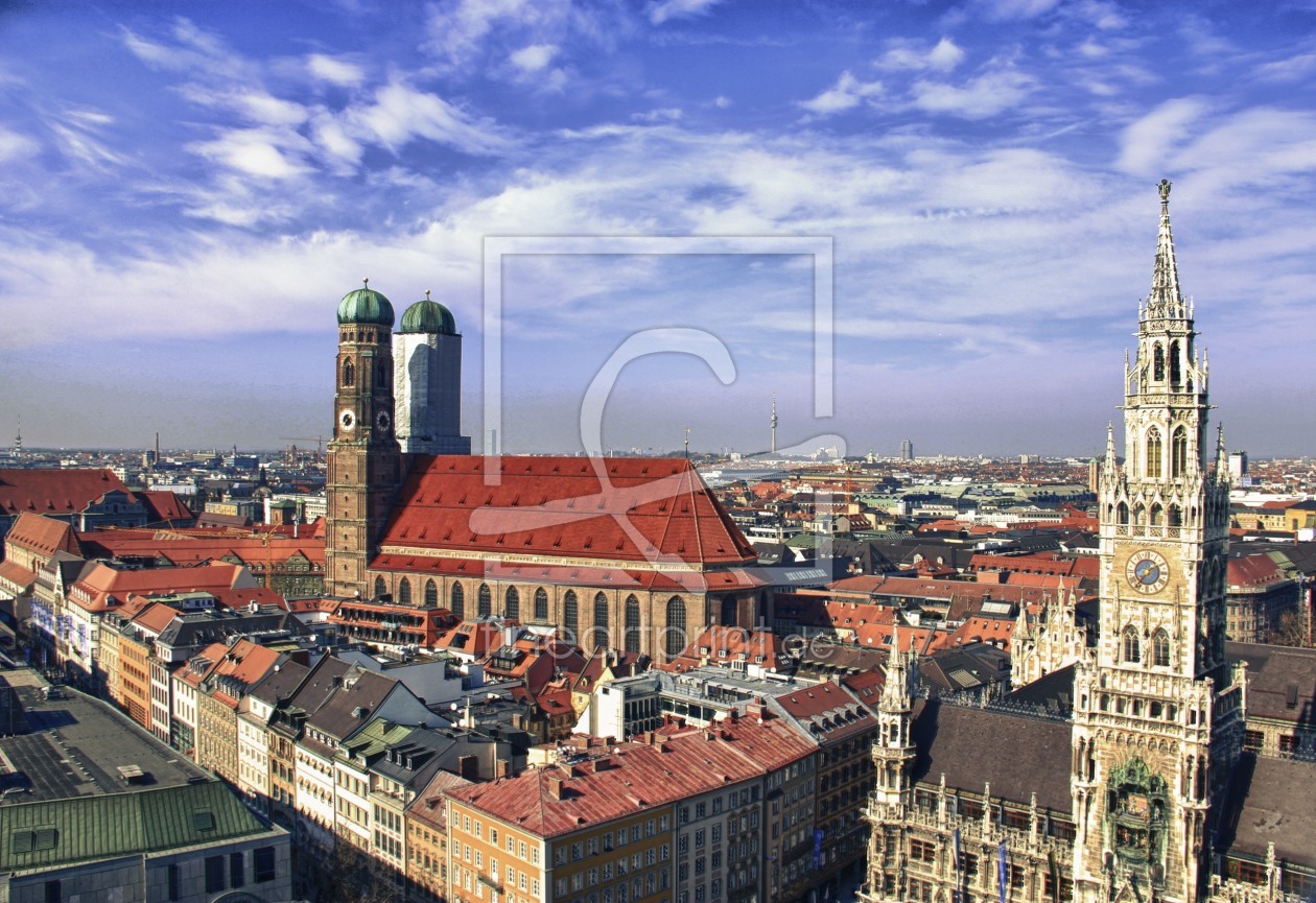 Bild-Nr.: 10286715 München Bayern Frauenkirche Rathaus erstellt von Romina Kutlesa