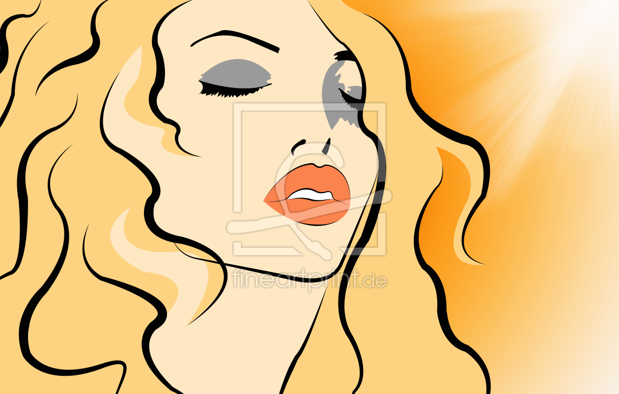 Bild-Nr.: 10288323 beautiful face in Pop Art style erstellt von nicky234