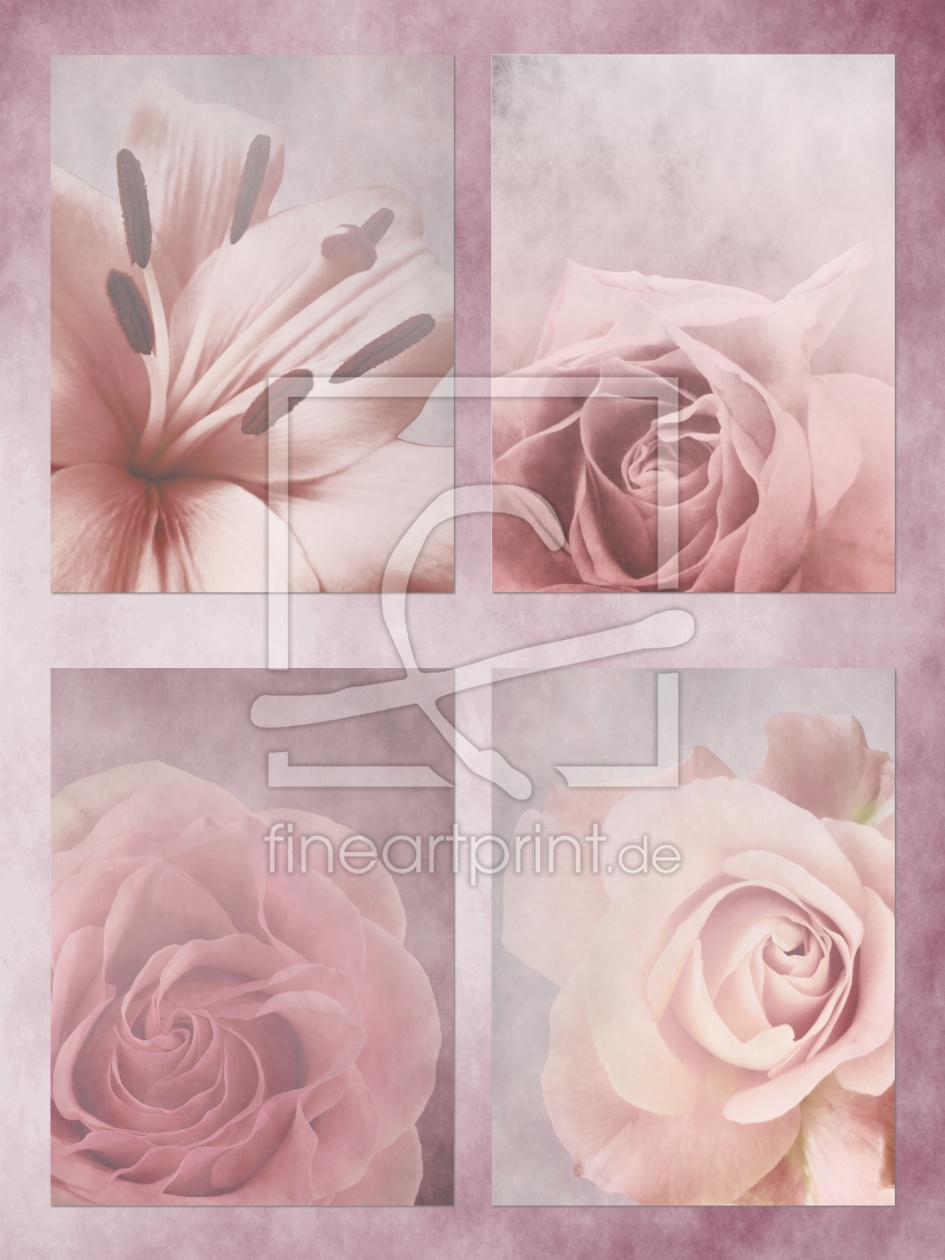 Bild-Nr.: 10296273 Blüten-Collage erstellt von Anja Otto