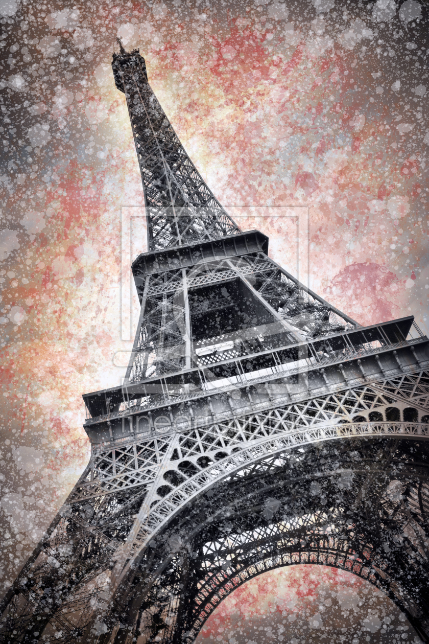 Bild-Nr.: 10298151 Modern Art Eiffel Tower 09 erstellt von Melanie Viola