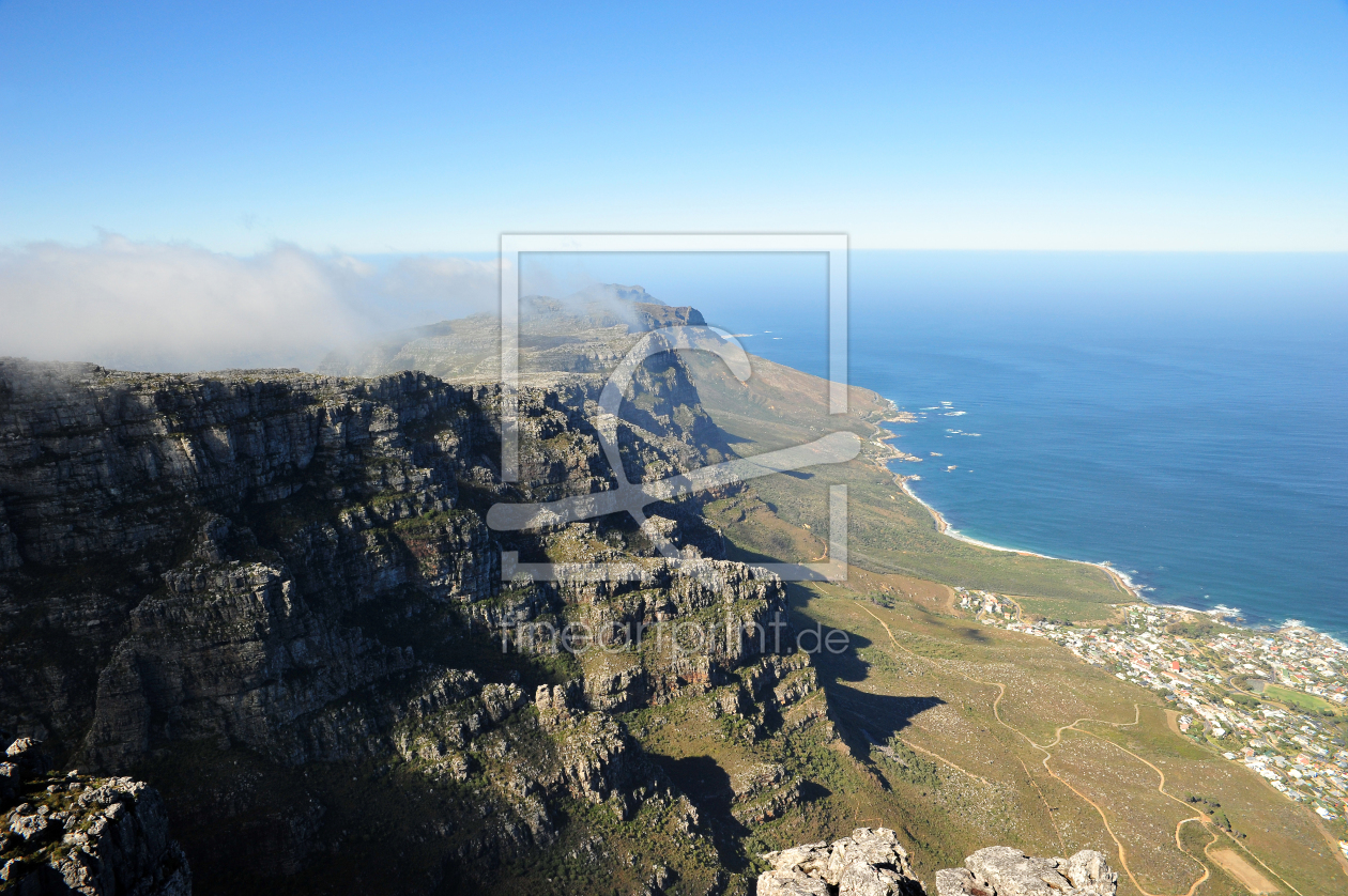 Bild-Nr.: 10309003 gartenroute bei kapstadt vom tafelberg aus gesehen erstellt von ralf werner froelich