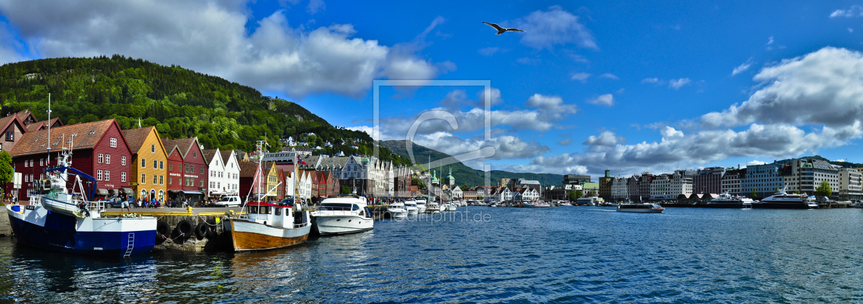 Bild-Nr.: 10313681 Norwegen Bergen Panorama erstellt von Nordbilder