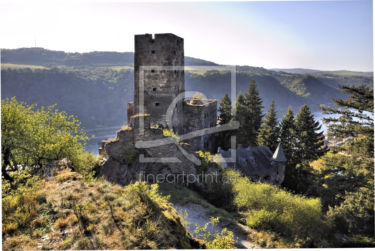 Bild-Nr.: 10317473 Burg Gutenfels - Ostseite 4 erstellt von Erhard Hess