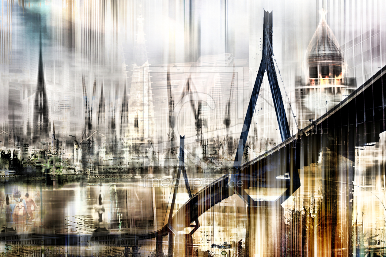 Bild-Nr.: 10324389 Hamburg Skyline erstellt von Galerie-Fotoeffekt