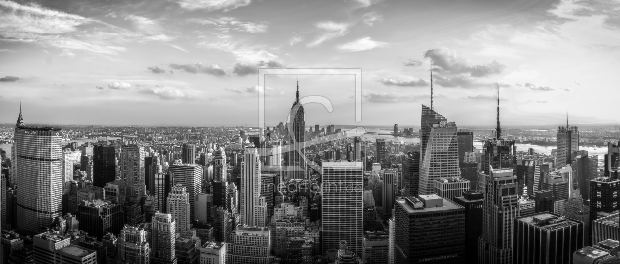 Bild-Nr.: 10325473 New York City - Black and White Panorama erstellt von mao-in-photo