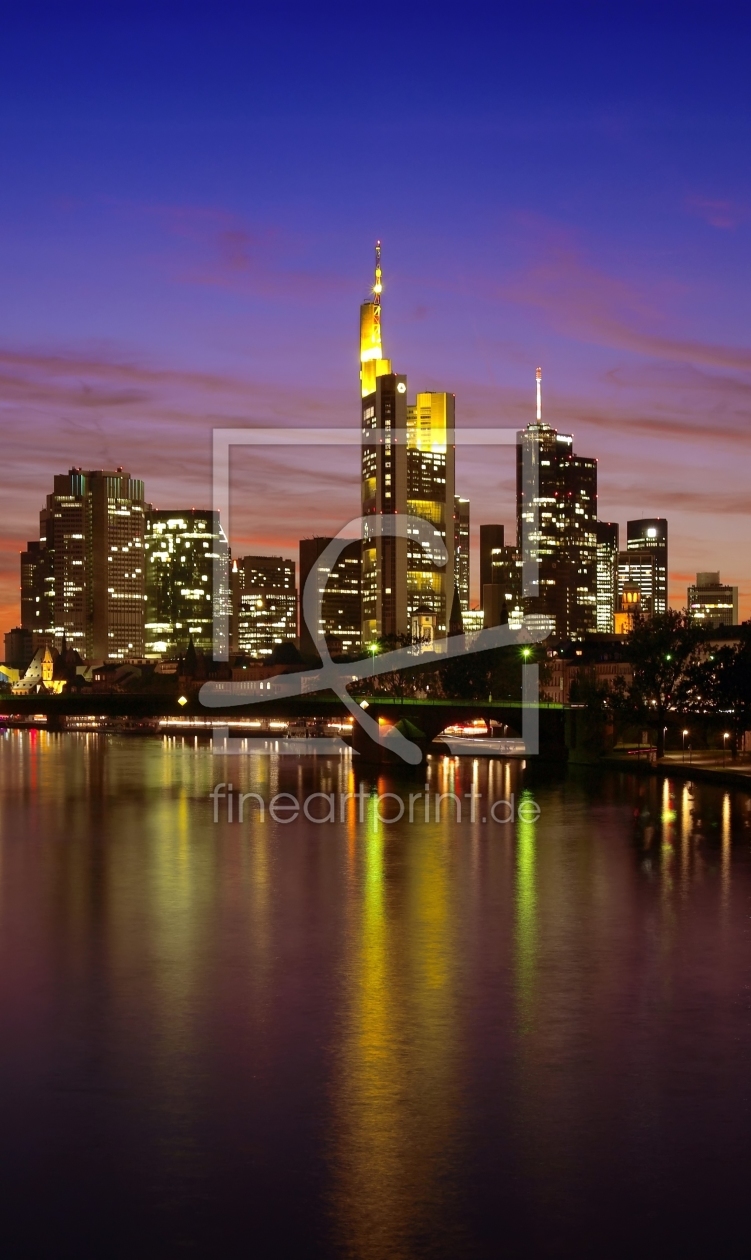 Bild-Nr.: 10328143 Frankfurt Skyline in der Nacht erstellt von Ina  Penning