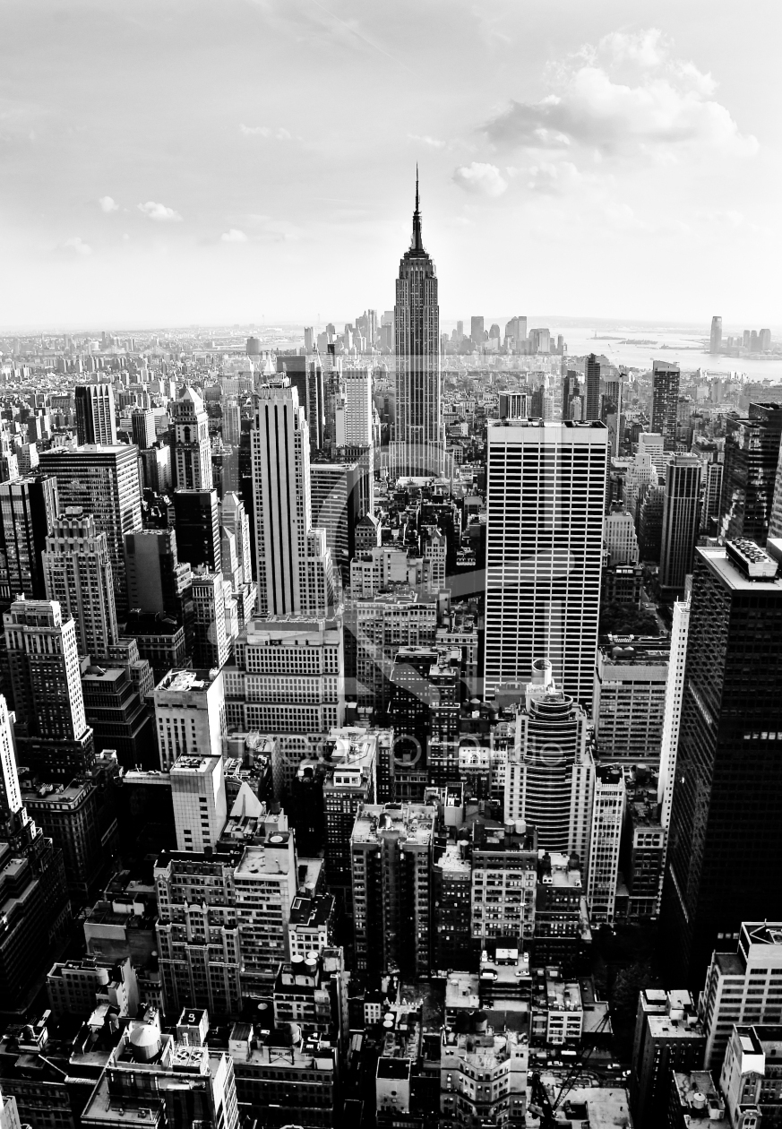 Bild-Nr.: 10334207 New York Skyline bw erstellt von mao-in-photo