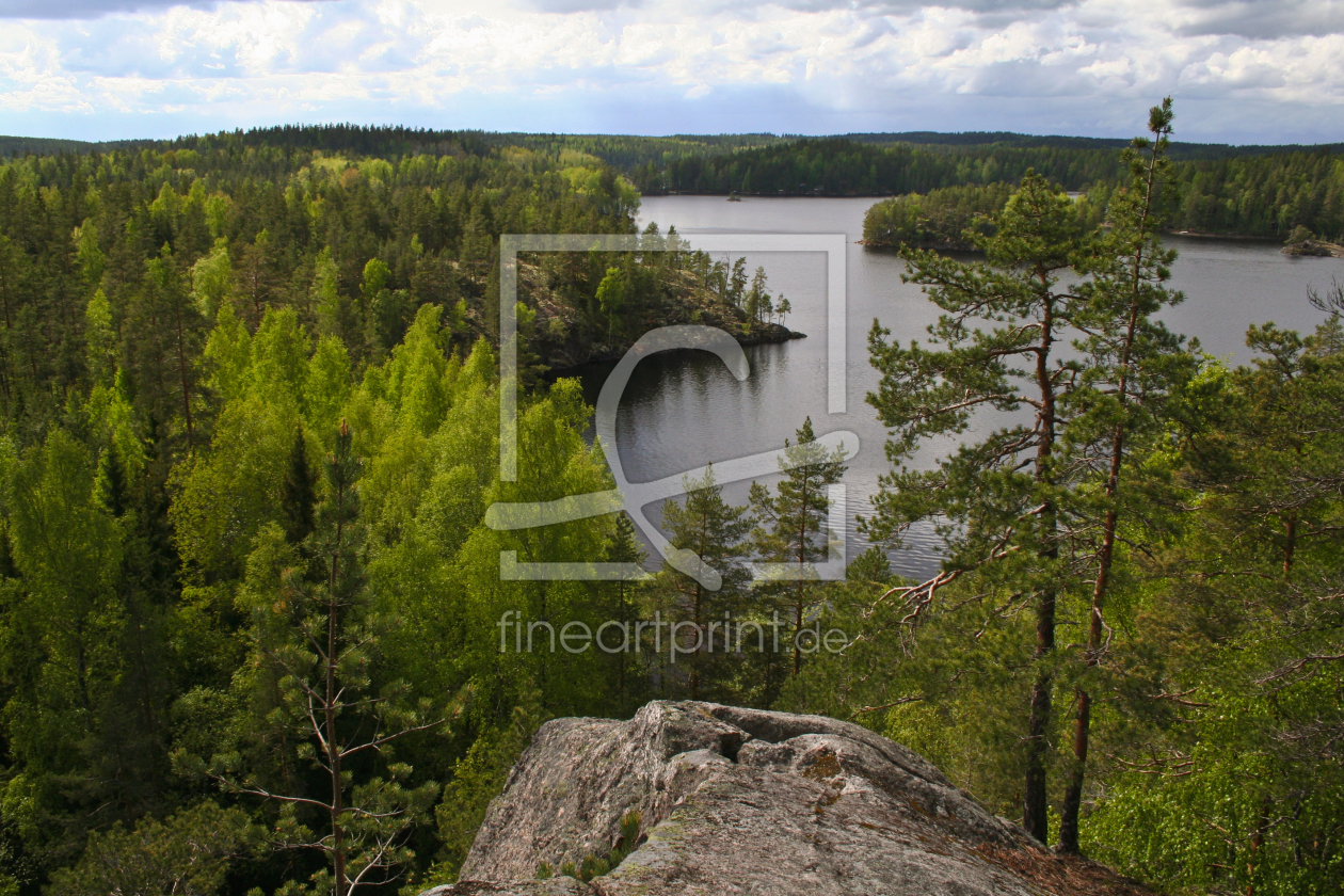 Bild-Nr.: 10335441 Seenplatte Finnland erstellt von Anja Schäfer