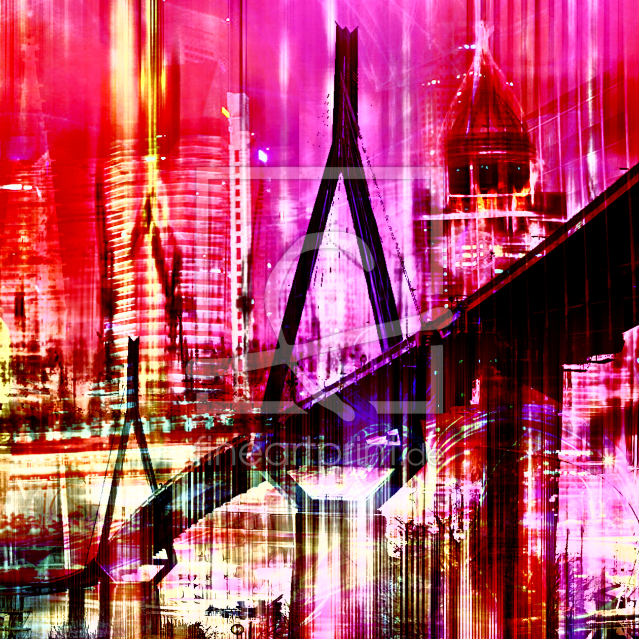 Bild-Nr.: 10337067 Hamburg Skyline erstellt von Galerie-Fotoeffekt