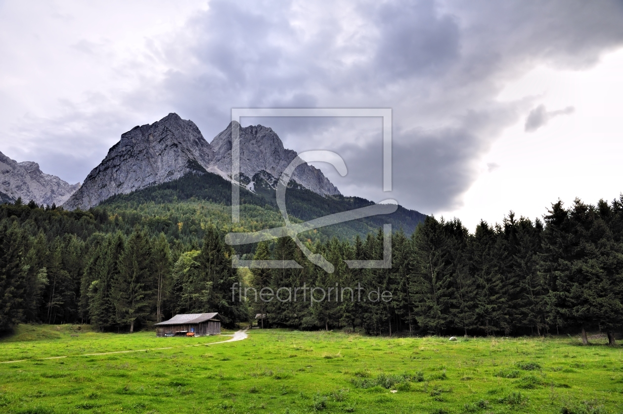 Bild-Nr.: 10338465 Zugspitz-Massiv erstellt von Erhard Hess