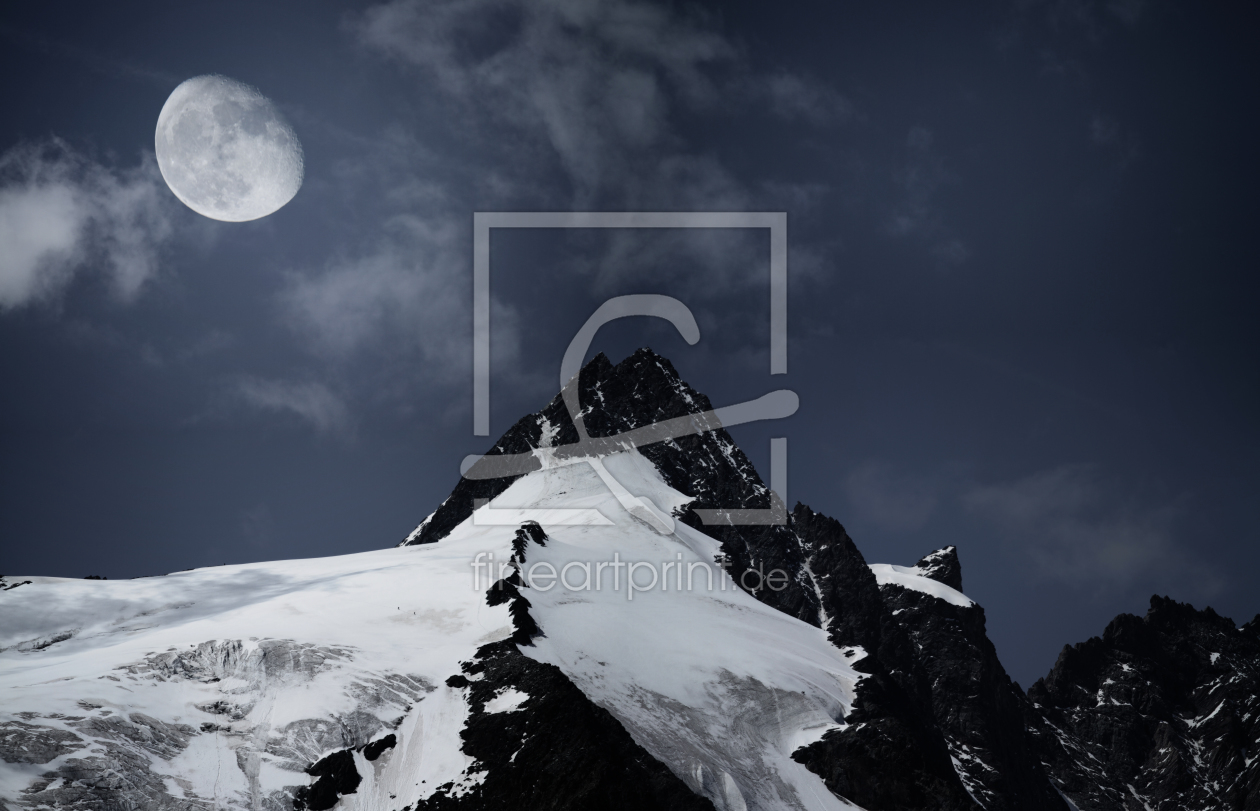 Bild-Nr.: 10338689 Großglockner bei Nacht erstellt von PhotoArt-Hartmann