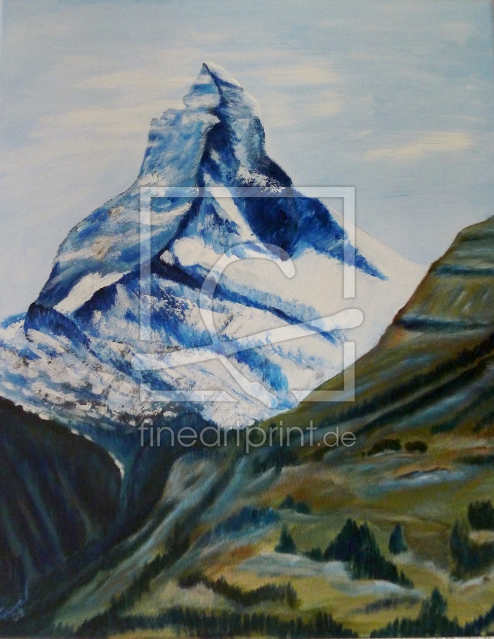 Bild-Nr.: 10339797 Matterhorn erstellt von Toskanamalerin