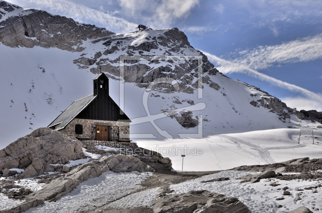 Bild-Nr.: 10345589 Kapelle auf Zugspitze 83 erstellt von Erhard Hess