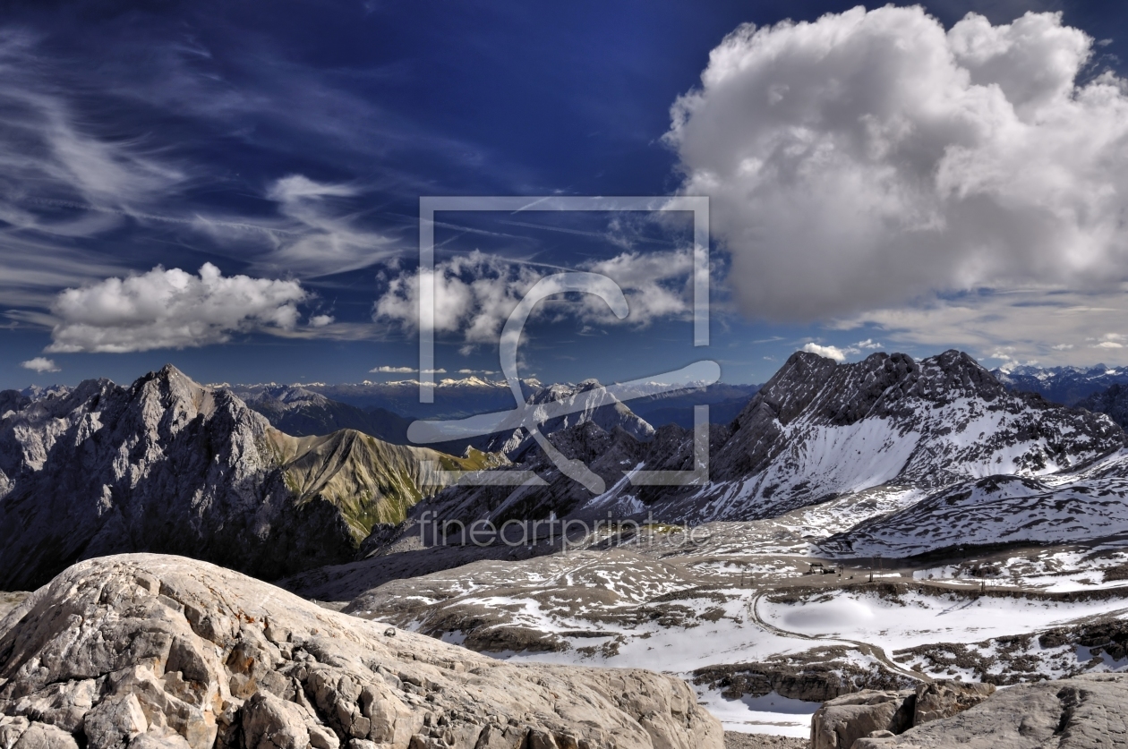 Bild-Nr.: 10345603 Zugspitzplatt Richtung Höllental erstellt von Erhard Hess