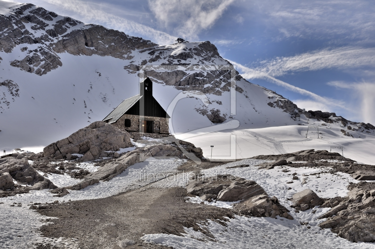 Bild-Nr.: 10345641 Kapelle auf Zugspitze 84 erstellt von Erhard Hess
